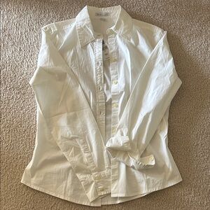 GAP White Button-Up Shirt